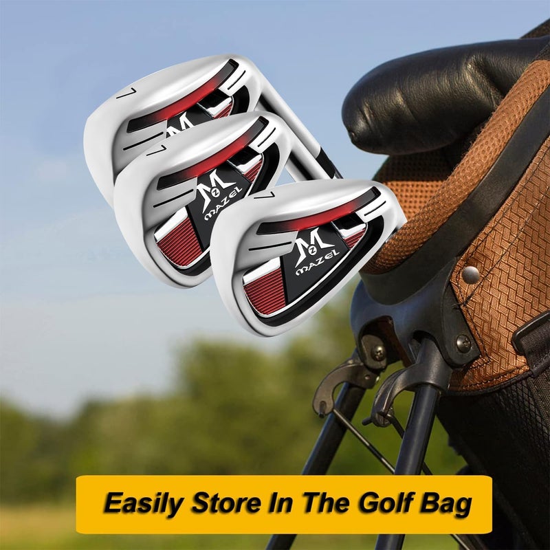 MAZEL Short 7 Iron Golf Club for Kids Boys & Girls Aged 6-9 Years - Junior Practice Golf Iron,24.5 Inch - Image 5